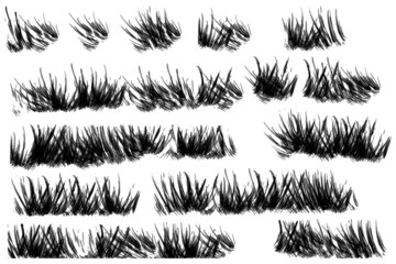grass silhouettes collection 