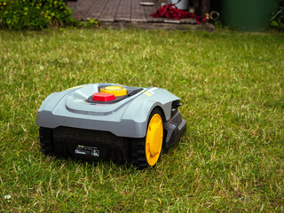 Robot lawnmower.