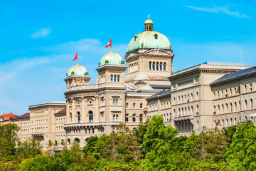 Bundeshaus Federal Palace in Bern