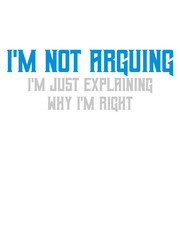 I'm not arguing Spruch 
