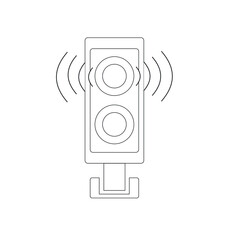 speaker icon design template illustration
