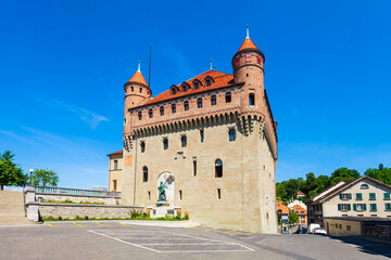 Fototapeta na wymiar Chateau Saint Maire Castle, Lausanne