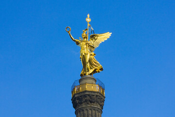 Fototapeta na wymiar Victory column in Berlin