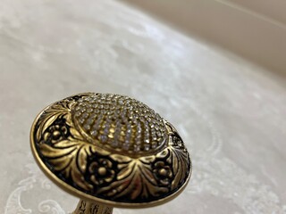 Naklejka premium pen with diamonds