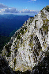 Western ridge of the Piatra Craiului Mountains, Romania 