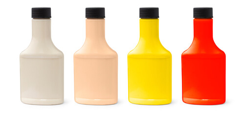bbq sauce plastic bottles