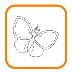 butterfly Coloring Page