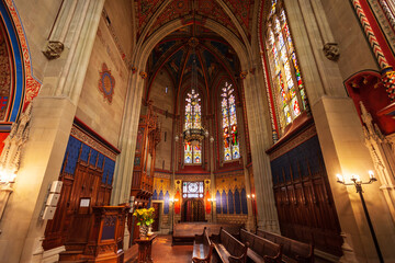 Saint Pierre Cathedral interior, Geneva