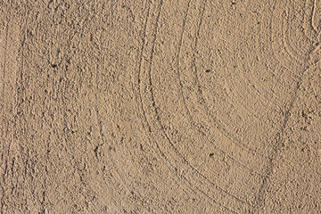 rough red concrete pavement. background