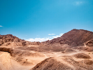 landscape in the desert
