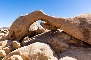 Arch Rock in Joshua Tree National Park California