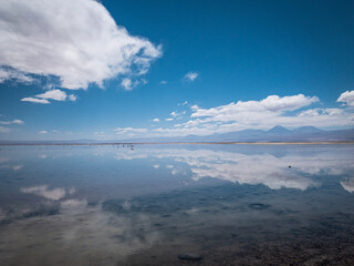 lake and clouds
