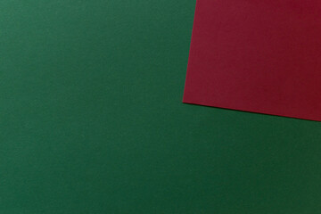 Burgundy red and green geometric background