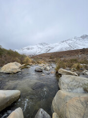 mountain river in the mountains