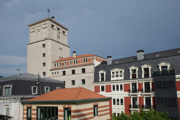 Apartment buildings in Bilbao