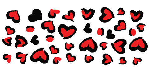 hearts glass wrap svg png, Heart svg, can glass wrap, 16oz Full Wrap Svg, Can Glass Svg, Coffee Glass TEMPLATE, coffee can svg, glass wrap
