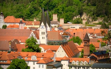Obraz premium Eichstätt - Altstadt Panorama