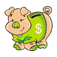 Pig coin safe