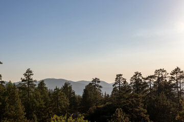 Mountain Landscape Sunset