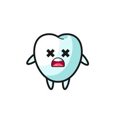 the dead tooth mascot character
