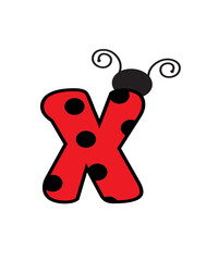 lady bug font letters aphabet svg png, birthday girl boy svg, Ladybug SVG, birthday svg, boy svg, girl svg, bug svg, ladybug png, bug number
