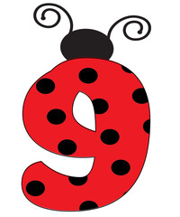 lady bug font letters aphabet svg png, birthday girl boy svg, Ladybug SVG, birthday svg, boy svg, girl svg, bug svg, ladybug png, bug number

