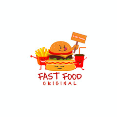 Burger logo design tamplate vector