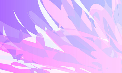 紫系統とピンク系統がメインの抽象的な背景