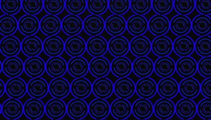 Pattern of blue circles, wrapping paper for men