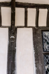 Tudor wall and window detail