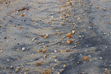 fine sand carried by the river current. white as natural background