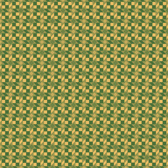 yellow and green squares. vector seamless pattern. repetitive background. fabric swatch. wrapping paper. continuous print. geometric shapes. design element for home decor, apparel, textile