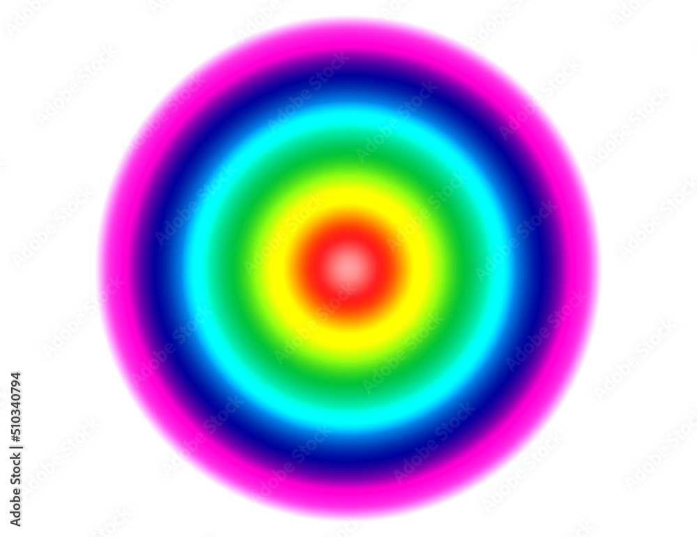 Canvas Prints rainbow pattern background the distribution of rainbow light beautiful colorful gradation for backgr