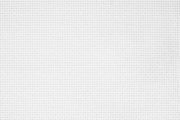 Fabric canvas woven texture background in pattern light white color blank. Natural gauze linen,...