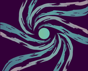 Fototapeta premium Design abstract background with swirls illustration