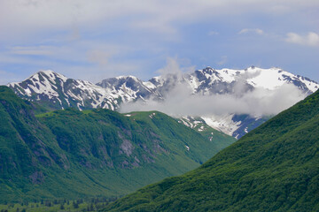 Fototapeta premium landscape in the mountains