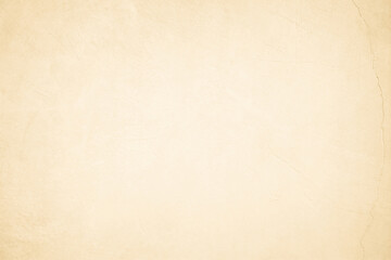 Old concrete wall texture background. Close up retro plain cream color cement material surface design element concept.