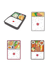 Fototapeta na wymiar 弁当