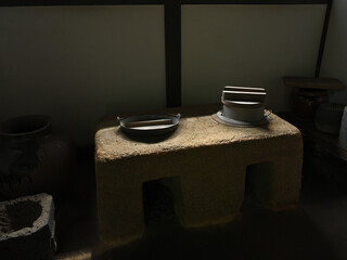 日本の伝統的なかまど