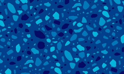 Terrazzo seamless pattern. Texture of natural stone, quarts, granite , cement, in classic Italian style.