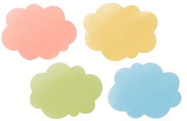 パステルカラーのフレームセット