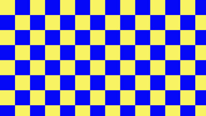 aesthetic yellow and blue checkerboard, checkered, gingham, plaid, tartan pattern background illustration, perfect for wallpaper, backdrop, postcard, background for your design