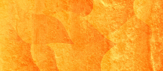 Beautiful and bright orange texture with stains, colorful scratched bright orange or yellow design paper textured, Bright painted orange or yellow background with distressed vintage grunge texture.