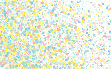 Color Splash Top White Background. Celebrate