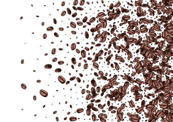 Black Arabic Realistic Vector White Background.