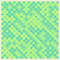 Multicolor truchet tiling connections illustration