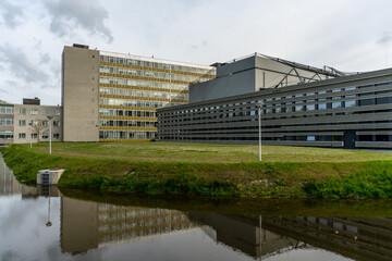Fototapeta na wymiar Universitair Centrum Psychiatrie - UCP in Groningen, The Netherlands