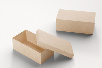 Shoe Box Mockup