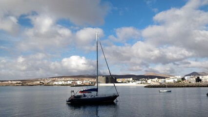 Fototapeta premium boats in the harbor