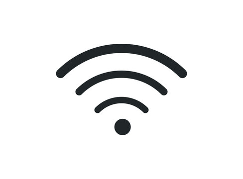 wifi icon, wifi icon vector, in trendy flat style isolated on white background.